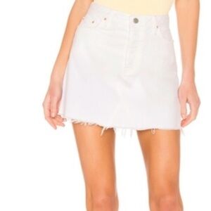 EVA A-FRAME GUSSET SKIRT IN PORTO
GRLFRND